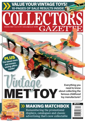 Collectors Gazette - 18 Tach 2022