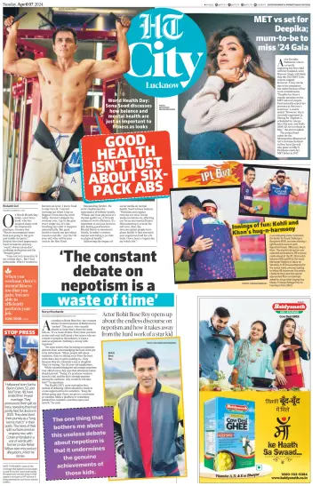 Hindustan Times (Lucknow) - Live - 7 Apr 2024