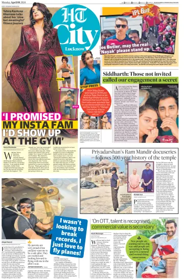 Hindustan Times (Lucknow) - Live - 08 4월 2024