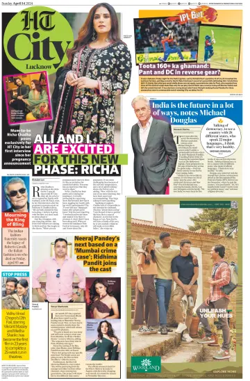 Hindustan Times (Lucknow) - Live - 14 Apr 2024