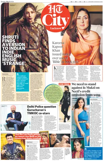 Hindustan Times (Lucknow) - Live - 13 May 2024