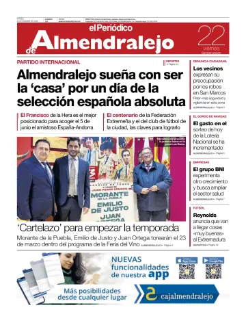 El Periódico de Almendralejo - 22 Dec 2023