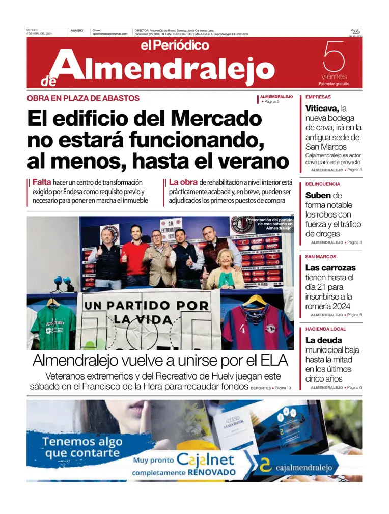El Periódico Extremadura - El Periódico de Almendralejo