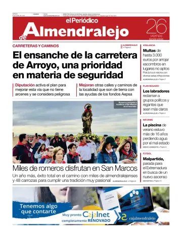El Periódico de Almendralejo - 26 Apr 2024