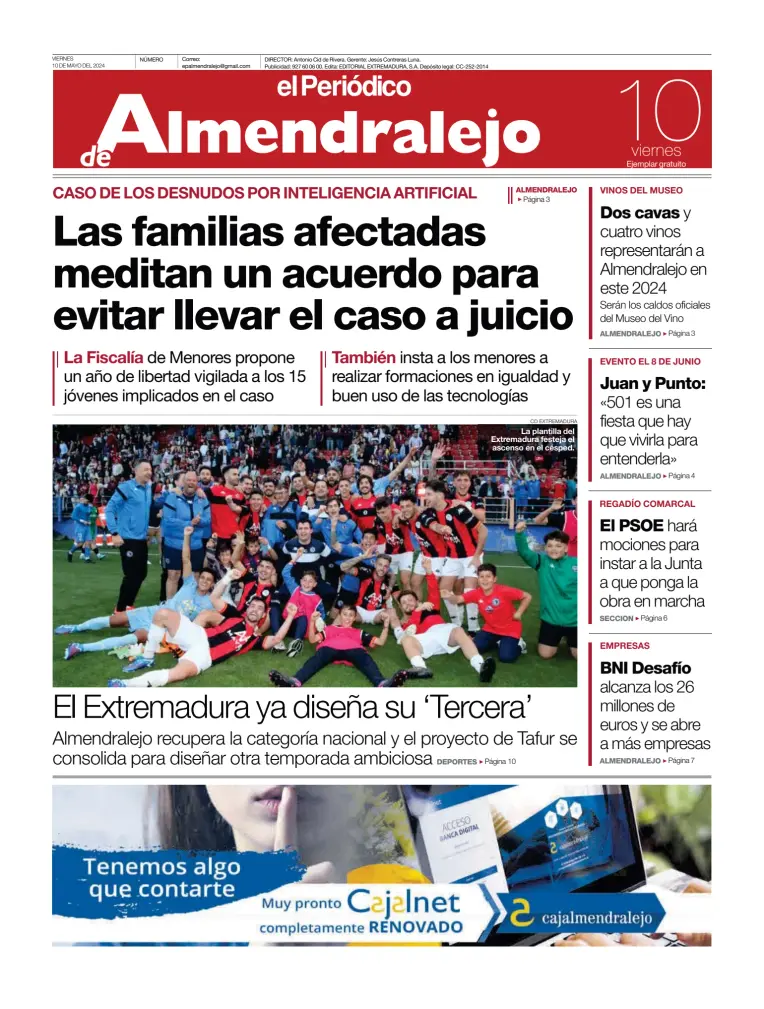 La Crónica de Badajoz - El Periódico de Almendralejo
