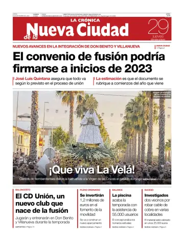 La Crónica de la Nueva Ciudad - 29 Sep 2022