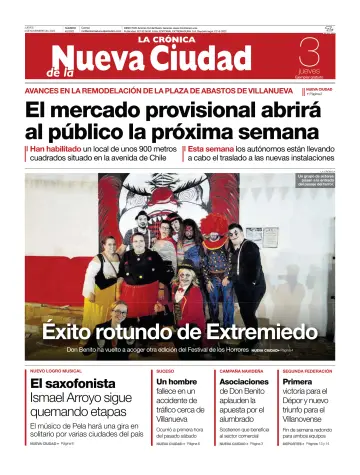 La Crónica de la Nueva Ciudad - 3 Nov 2022