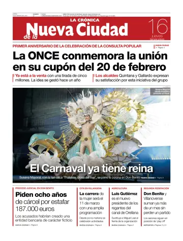La Crónica de la Nueva Ciudad - 16 Feb. 2023