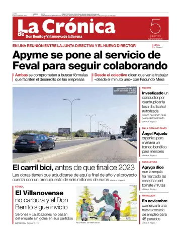 La Crónica de la Nueva Ciudad - 05 10月 2023