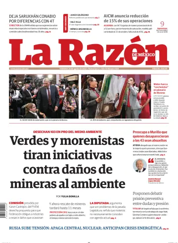 La Razón de México - 26 Aug 2022