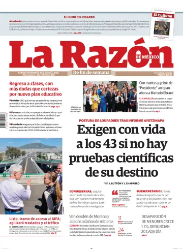 La Razón de México - 27 Aug 2022