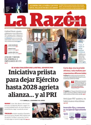 La Razón de México - 7 Sep 2022
