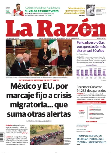 La Razón de México - 28 Dec 2023