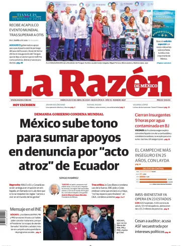 La Razón de México - 10 abril 2024