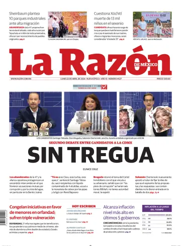 La Razón de México - 22 апр. 2024