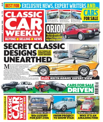 Classic Car Weekly (UK) - 4 Oct 2023