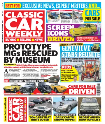 Classic Car Weekly (UK) - 8 Nov 2023