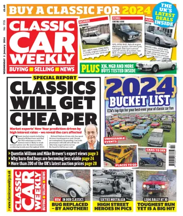 Classic Car Weekly (UK) - 27 Dez. 2023
