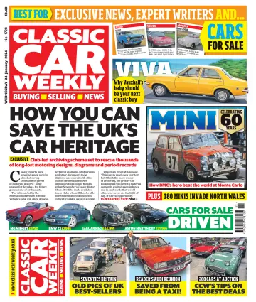 Classic Car Weekly (UK) - 24 enero 2024