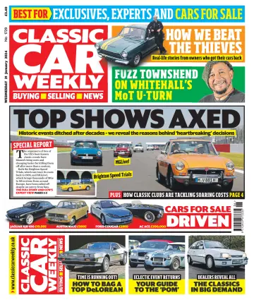 Classic Car Weekly (UK) - 31 Oca 2024