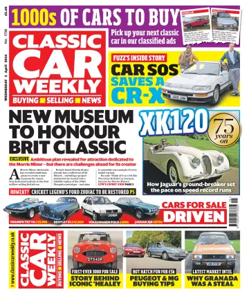 Classic Car Weekly (UK) - 3 Ebri 2024