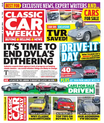 Classic Car Weekly (UK) - 17 Nis 2024