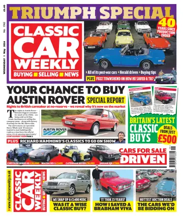 Classic Car Weekly (UK) - 1 Ma 2024