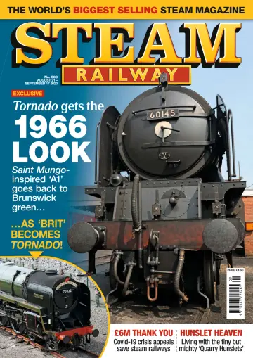Steam Railway (UK) - 21 Aug 2020