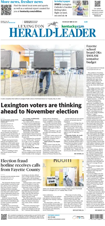 Lexington Herald-Leader - 22 май 2024