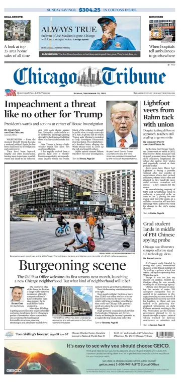 Chicago Tribune (Sunday) - 29 Sep 2019