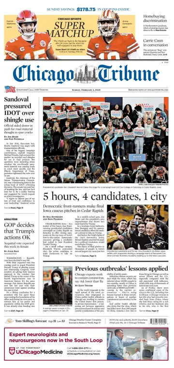 Chicago Tribune (Sunday) - 2 Feb 2020