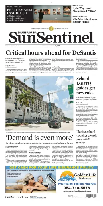 South Florida Sun-Sentinel (Sunday) - 20 Aug 2023