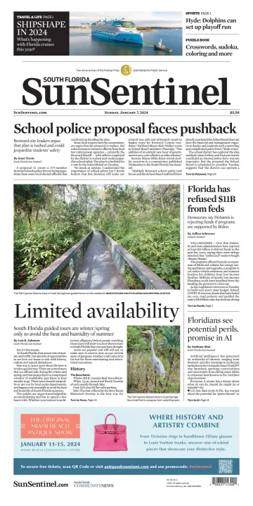South Florida Sun-Sentinel (Sunday) - 07 янв. 2024
