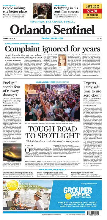 Orlando Sentinel (Sunday) - 28 Jul 2019