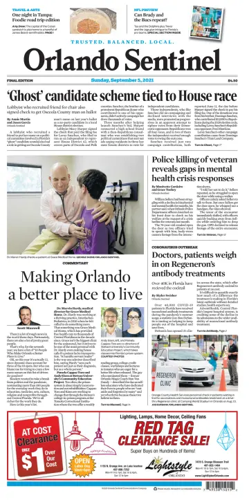 Orlando Sentinel (Sunday) - 5 Sep 2021