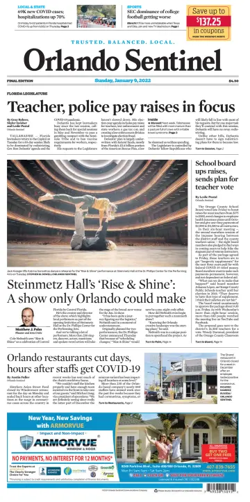 Orlando Sentinel (Sunday) - 9 Jan 2022