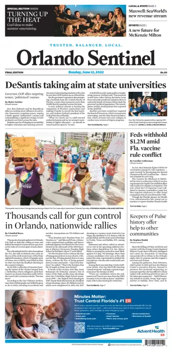 Orlando Sentinel (Sunday) - 12 Jun 2022