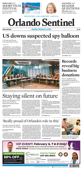 Orlando Sentinel (Sunday) - 5 Feb 2023