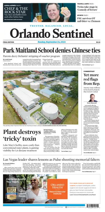 Orlando Sentinel (Sunday) - 24 Sep 2023