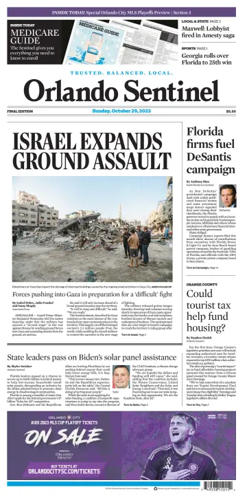 Orlando Sentinel (Sunday) - 29 Oct 2023