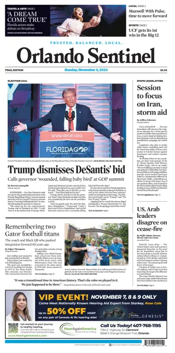 Orlando Sentinel (Sunday) - 5 Nov 2023