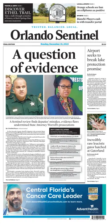 Orlando Sentinel (Sunday) - 10 十二月 2023