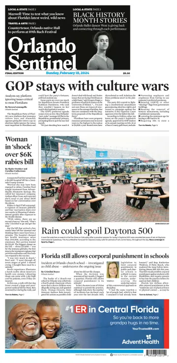 Orlando Sentinel (Sunday) - 18 фев. 2024