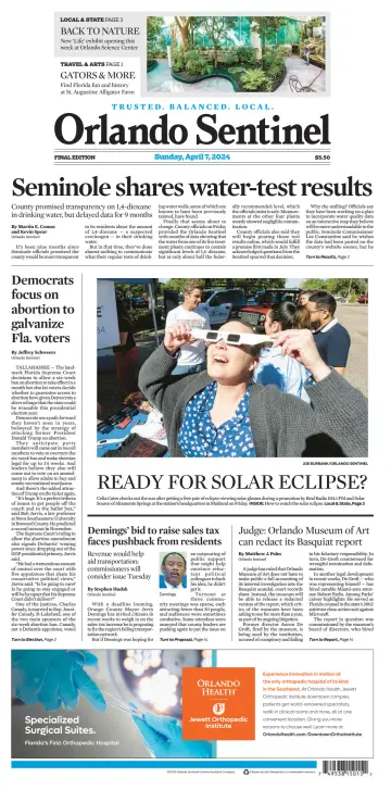 Orlando Sentinel (Sunday) - 07 apr 2024