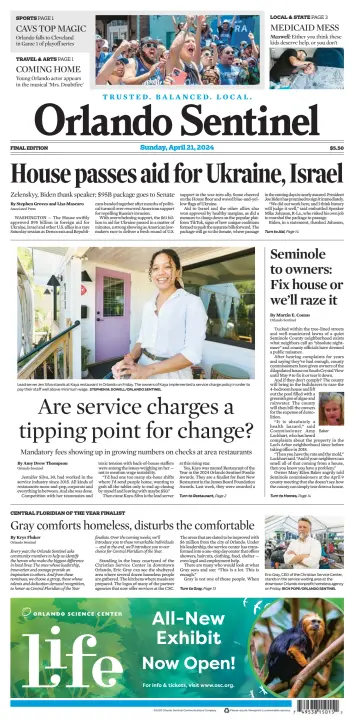 Orlando Sentinel (Sunday) - 21 Apr 2024