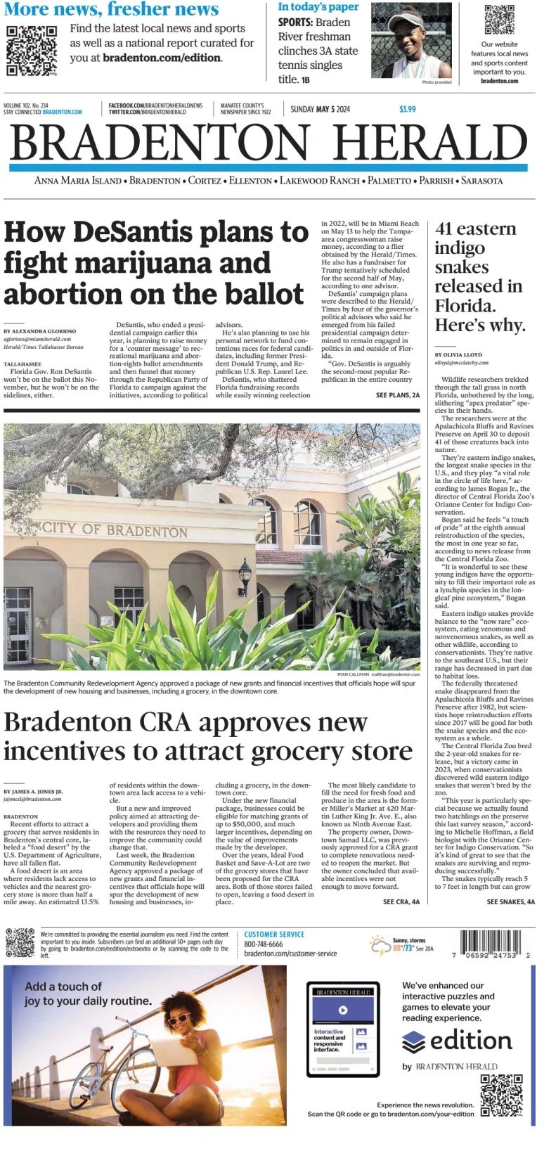 The Bradenton Herald (Sunday)