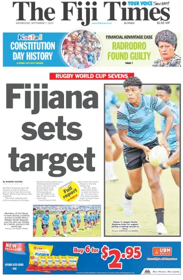 The Fiji Times - 07 Eyl 2022