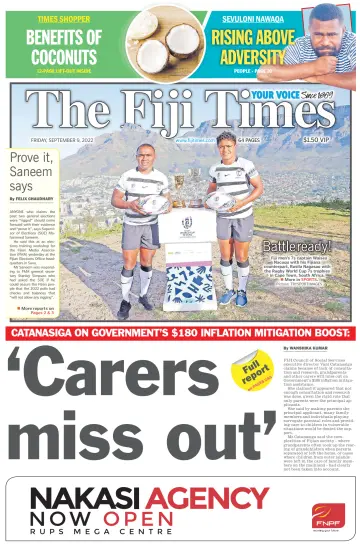 The Fiji Times - 09 9월 2022