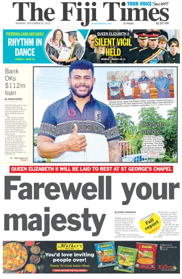 The Fiji Times - 19 9월 2022