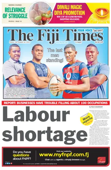 The Fiji Times - 30 сен. 2022